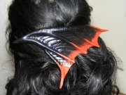 Black and Red Wing Haircomb