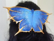 Blue Butterfly Haircomb